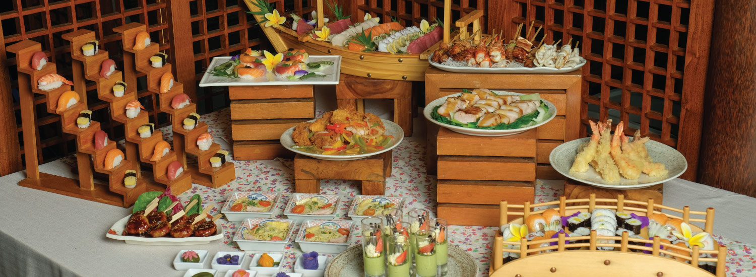 Japanese Buffet Dinner Padma Resort Legian