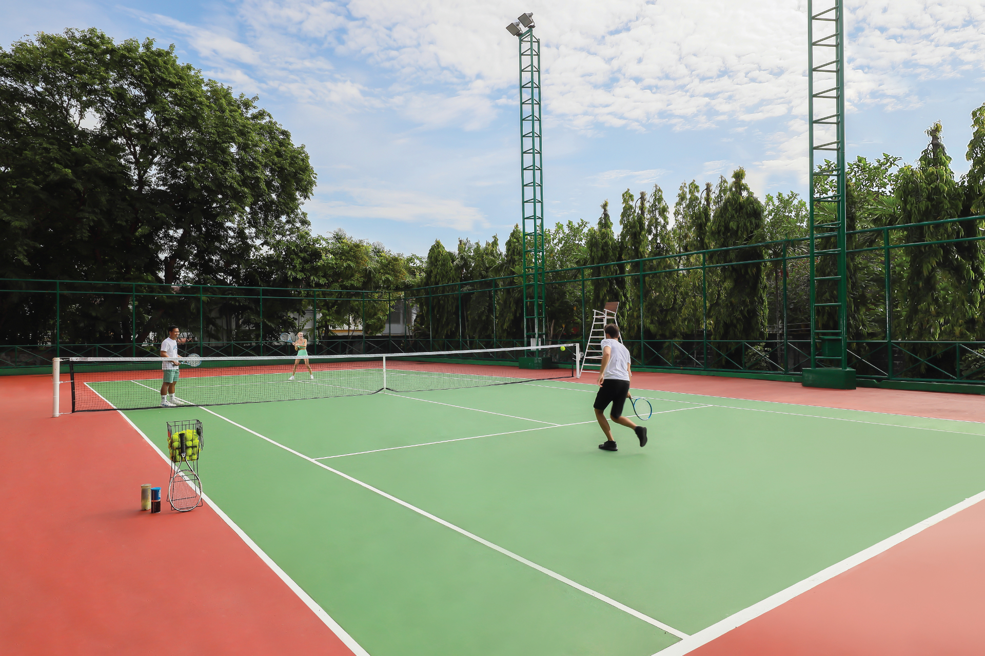 Tennis Courts Padma Resort Legian